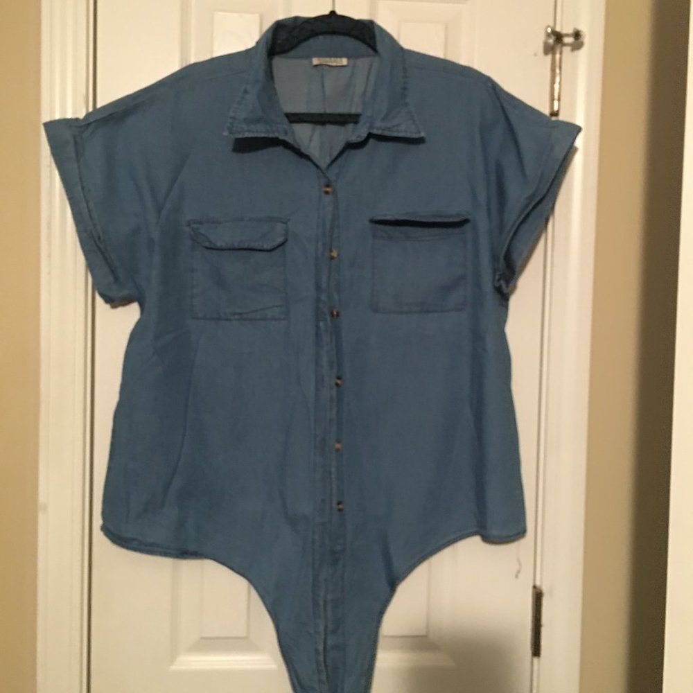 Denim Jean Blouse